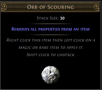 Orb of Scouring